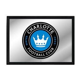 Charlotte FC: Framed Mirrored Wall Sign, FNB-MSCHAR-265-01A Charlotte FC: Framed Mirrored Wall Sign, FNB-MSCHAR-265-01A