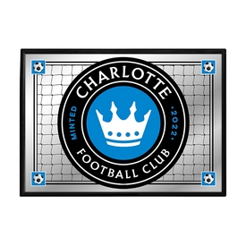 Charlotte FC: Team Spirit - Framed Mirrored Wall Sign, MSCHAR-265-02