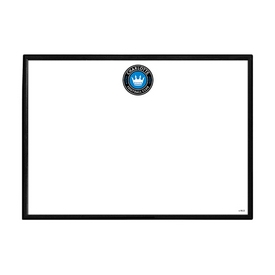Charlotte FC: Framed Dry Erase Wall Sign, FNB-MSCHAR-613-01A Charlotte FC: Framed Dry Erase Wall Sign, FNB-MSCHAR-613-01A