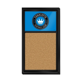 Charlotte FC: Cork Note Board, MSCHAR-640-01