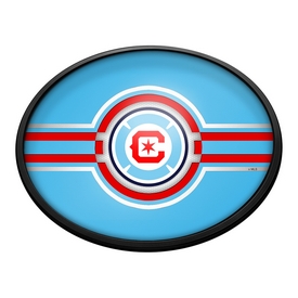 Chicago Fire: Oval Slimline Lighted Wall Sign, FNB-MSCHIF-140-01A Chicago Fire: Oval Slimline Lighted Wall Sign, FNB-MSCHIF-140-01A