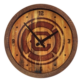Chicago Fire: Branded "Faux" Barrel Top Clock, MSCHIF-560-02