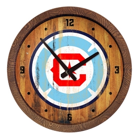 Chicago Fire: Weathered "Faux" Barrel Top Clock, MSCHIF-560-03