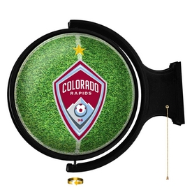 Colorado Rapids: Pitch - Original Round Rotating Lighted Wall Sign, MSCOLO-115-02