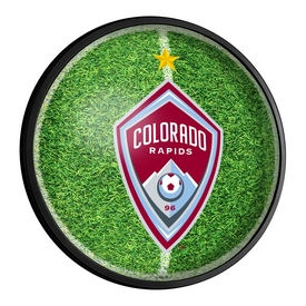 Colorado Rapids: Pitch - Round Slimline Lighted Wall Sign, MSCOLO-130-02