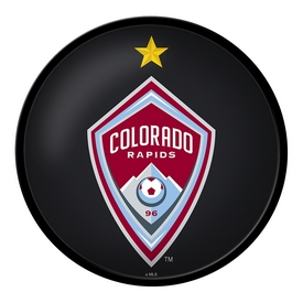Colorado Rapids: Modern Disc Wall Sign, MSCOLO-230-01