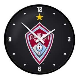 Colorado Rapids: Modern Disc Wall Clock, MSCOLO-510-01