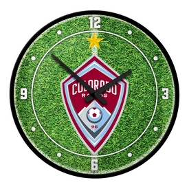 Colorado Rapids: Pitch - Modern Disc Wall Clock, MSCOLO-510-02