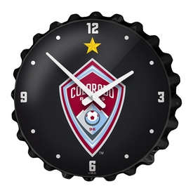 Colorado Rapids: Bottle Cap Wall Clock, MSCOLO-540-01