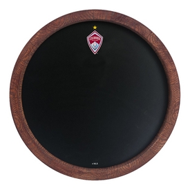 Colorado Rapids: Chalkboard "Faux" Barrel Top Sign, MSCOLO-630-01