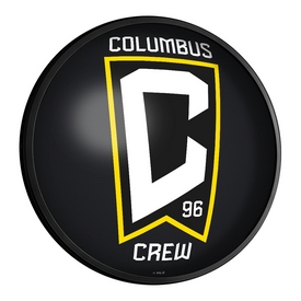 Columbus Crew: Round Slimline Lighted Wall Sign, MSCOLU-130-01