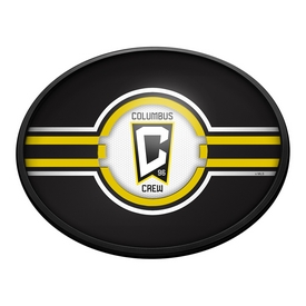 Columbus Crew: Oval Slimline Lighted Wall Sign, FNB-MSCOLU-140-01A Columbus Crew: Oval Slimline Lighted Wall Sign, FNB-MSCOLU-140-01A