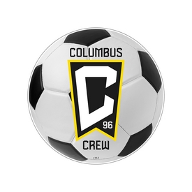 Columbus Crew: Soccer Ball - Edge Glow Lighted Wall Sign, MSCOLU-150-51