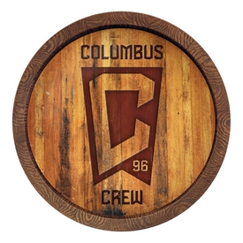 Columbus Crew: Branded "Faux" Barrel Top Sign, MSCOLU-240-02