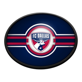 FC Dallas: Oval Slimline Lighted Wall Sign, FNB-MSDALF-140-01A FC Dallas: Oval Slimline Lighted Wall Sign, FNB-MSDALF-140-01A