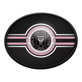 Inter Miami CF: Oval Slimline Lighted Wall Sign, FNB-MSMIAM-140-01A Inter Miami CF: Oval Slimline Lighted Wall Sign, FNB-MSMIAM-140-01A