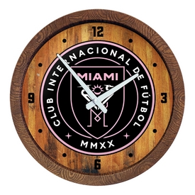 Inter Miami CF: "Faux" Barrel Top Clock, MSMIAM-560-01