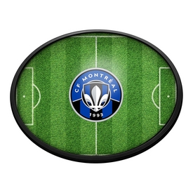 CF MontrÃƒÂ©al: Pitch - Oval Slimline Lighted Wall Sign, MSMONT-140-03