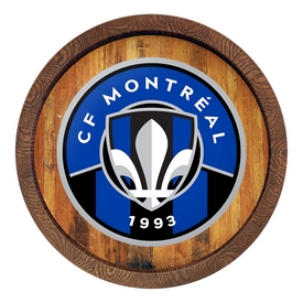 CF MontrÃƒÂ©al: "Faux" Barrel Top Sign, MSMONT-240-01