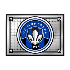 CF Montreal: Team Spirit - Framed Mirrored Wall Sign, FNB-MSMONT-265-02 CF Montreal: Team Spirit - Framed Mirrored Wall Sign, FNB-MSMONT-265-02