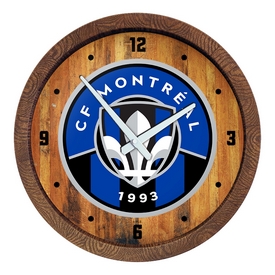 CF MontrÃƒÂ©al: "Faux" Barrel Top Clock, MSMONT-560-01