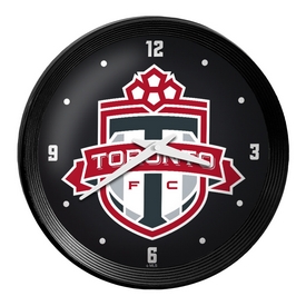 Toronto FC: Ribbed Frame Wall Clock, MSTORO-530-01