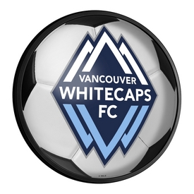 Vancouver Whitecaps FC: Soccer - Round Slimline Lighted Wall Sign, MSVANC-130-51