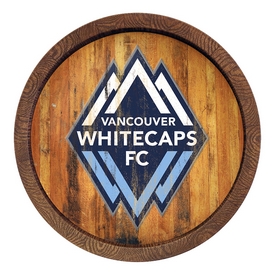 Vancouver Whitecaps FC: Weathered "Faux" Barrel Top Sign, MSVANC-240-03