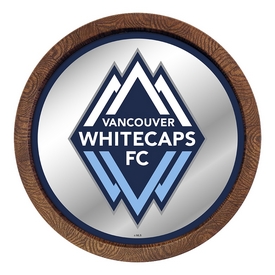 Vancouver Whitecaps FC: Barrel Top Framed Mirror Mirrored Wall Sign, FNB-MSVANC-245-01A Vancouver Whitecaps FC: Barrel Top Framed Mirror Mirrored Wall Sign, FNB-MSVANC-245-01A