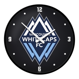 Vancouver Whitecaps FC: Modern Disc Wall Clock, MSVANC-510-01