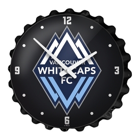 Vancouver Whitecaps FC: Bottle Cap Wall Clock, MSVANC-540-01