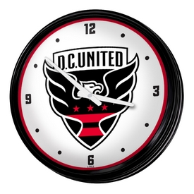 D.C. United: Retro Lighted Wall Clock, FNB-MSWASH-550-01A D.C. United: Retro Lighted Wall Clock, FNB-MSWASH-550-01A