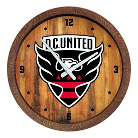 D.C. United: "Faux" Barrel Top Clock, MSWASH-560-01