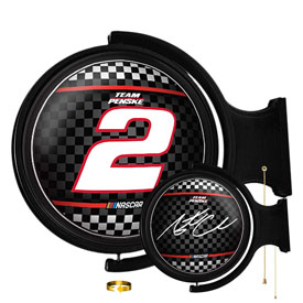 Austin Cindric: Original Round Rotating Lighted Wall Sign, NAAC02-115-01