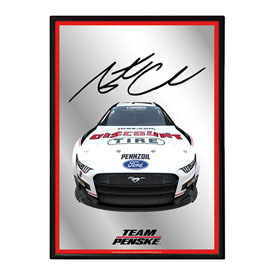 Austin Cindric: Head On - Framed Mirrored Wall Sign, NAAC02-275-01