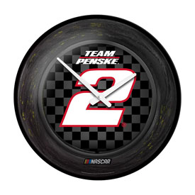 Austin Cindric: Tire Framed - Modern Disc Wall Clock, NAAC02-510-02