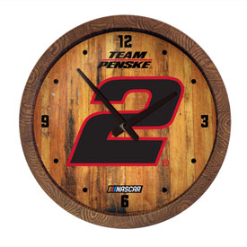 Austin Cindric: "Faux" Barrel Top Wall Clock, NAAC02-560-01
