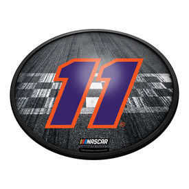 Denny Hamlin: Finish Line - Oval Slimline Lighted Wall Sign, NADH11-140-01
