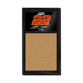 Joey Logano: Cork Note Board, NAJL22-640-01