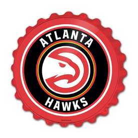 Atlanta Hawks: Bottle Cap Wall Sign, NBAHAW-210-01