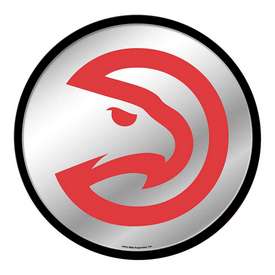 Atlanta Hawks: Modern Disc Mirrored Wall Sign, NBAHAW-235-01