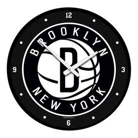 Brooklyn Nets: Modern Disc Wall Clock, NBBNET-510-01