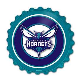 Charlotte Hornets: Bottle Cap Wall Sign, NBCHAR-210-01