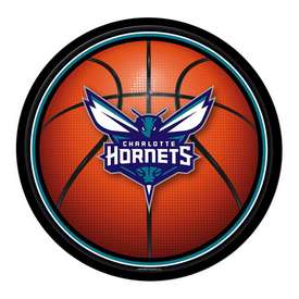 Charlotte Hornets: Basketball - Modern Disc Wall Sign, NBCHAR-230-02