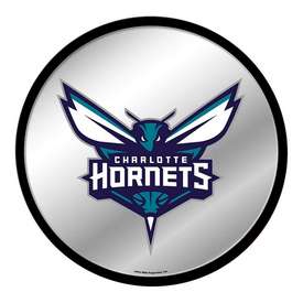 Charlotte Hornets: Modern Disc Mirrored Wall Sign, NBCHAR-235-01