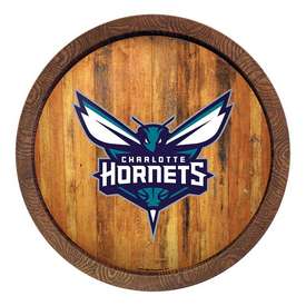 Charlotte Hornets: "Faux" Barrel Top Sign, FNB-NBCHAR-240-01 Charlotte Hornets: "Faux" Barrel Top Sign, FNB-NBCHAR-240-01