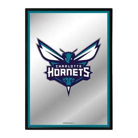 Charlotte Hornets: Framed Mirrored Wall Sign - Vertical, FNB-NBCHAR-275-01A Charlotte Hornets: Framed Mirrored Wall Sign - Vertical, FNB-NBCHAR-275-01A