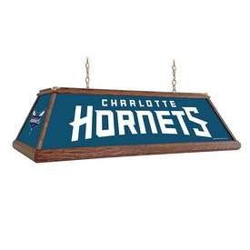 Charlotte Hornets: Premium Wood Pool Table Light, NBCHAR-330-01