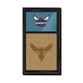 Charlotte Hornets: Secondary Logo - Cork Note Board, NBCHAR-640-02