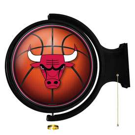 Chicago Bulls: Basketball - Original Round Rotating Lighted Wall Sign, NBCHIC-115-02